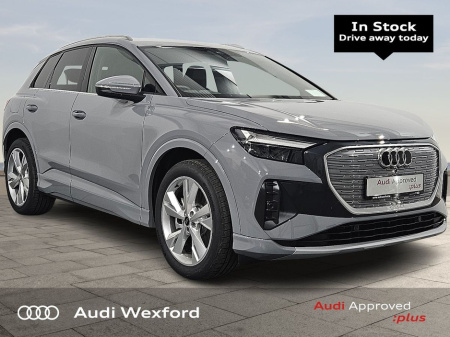2025 Audi Q4 e-tron Audi Q4 Sport 45 e-tron kW €610p/m *AVAILABLE FOR IMMEDIATE DELIVERY* SEAI GRANT QUALIFYING