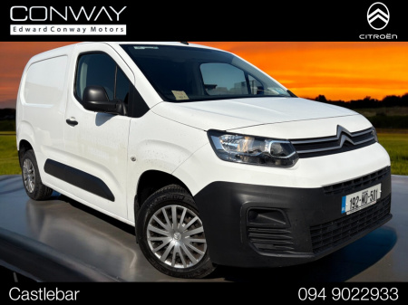 2019 Citroen Berlingo 3 SEATER,  LX BLUEHDI 75 650KG M 2DR