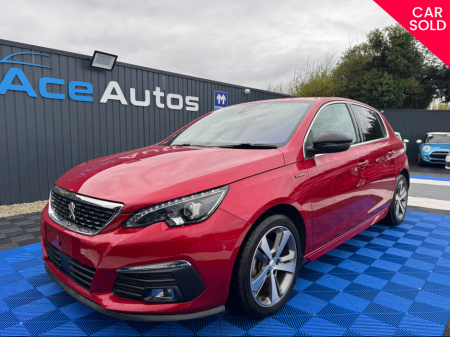 2020 Peugeot 308 **DEPOSIT TAKEN** GT-LINE - 1.5 DIESEL - AUTO - 12M WARRANTY - CAR: 857