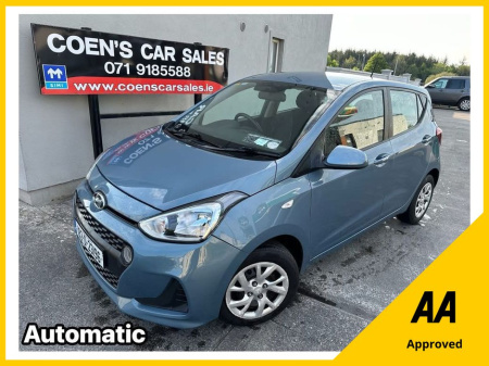 2018 Hyundai i10 1.2 87 BHP SE Petrol Automatic €11,999
