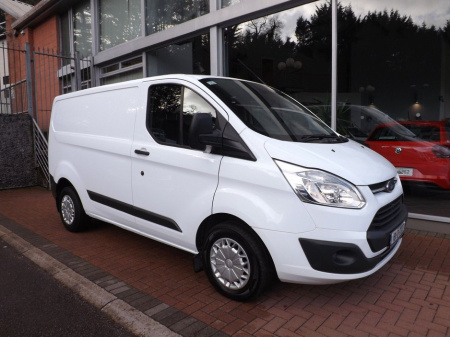 2018 Ford Transit Custom TRANSIT CUSTOM 270 SWB TREND 105PS , WHITE, 1 OWNER, 137KM, €14430 Plus Vat.