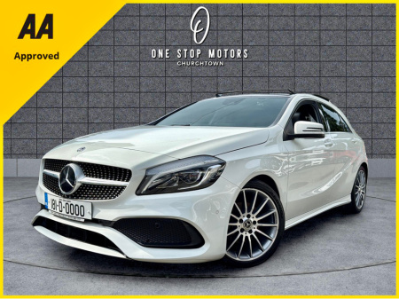 2018 Mercedes-Benz A Class AMG PREMIUM SUNROOF/HEATED SEATS/MEMORY SEATS/ELECTRIC SEATS/56,000KMS/AUTO/CAMERA/HUGE SPEC €22,900