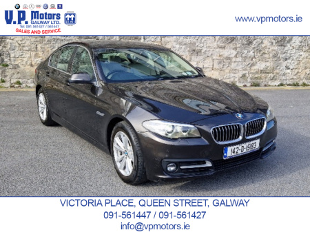 2014 BMW 5 Series LOW MILEAGE,2 OWNER,OYSTER LEATHER INTERIOR, AUTOMATIC. €12,450