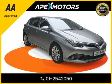 2016 Toyota Auris FINANCE ARRANGED * TOP-SPEC ICON VVT-I HYBRID C * NEW NCT OCT-27 * IMMACULATE * 8-STAMPS SERVICE HISTORY * AA APPROVED * 101 SAFETY CHECKLIST * AUTOMATIC * HEATED SEATS * COLOUR REVERSE CAMERA * TOP-S €14,949