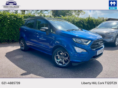 2019 Ford Ecosport ST-LINE 1.0T 120PS 6SPEED 5DR | BEAUTIFUL HIGH SPEC EXAMPLE | SOLD WITH NEW 2 YEAR NCT | ALL TRADE IN CONSIDERED | COMPETITIVE FINANCE AVAILABLE | WALKAROUND VIDEO ON REQUEST.