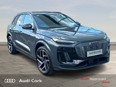 2025 Audi Q6 E-TRON QUATTRO 285kWH S-LINE BLACK EDITION (623KMS) WITH PANORAMIC SUNROOF €95,331
