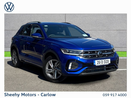 2025 Volkswagen T-Roc 1.0 TSI R-Line 75 5DR €37,950