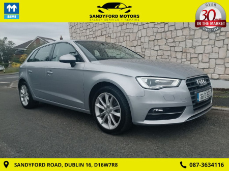 2016 Audi A3 SB 1.6tdi 110 SE 17 4DR