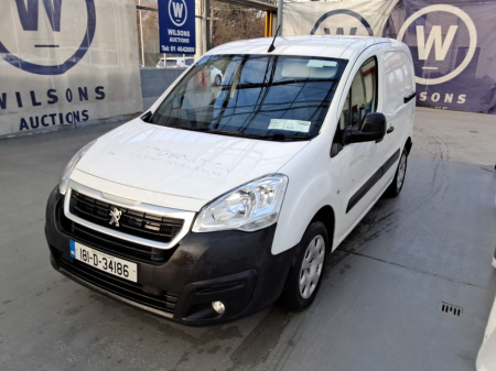 2018 Peugeot Partner Professional 1.6 Blue Hdi 100 - 1560cc