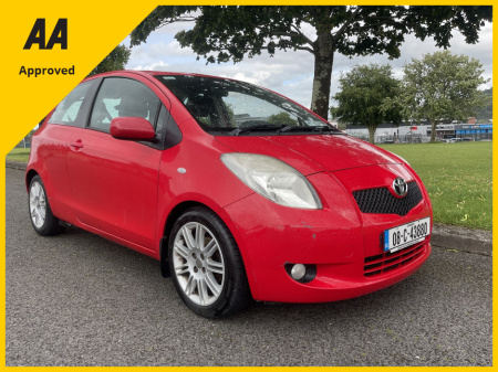 2008 Toyota Yaris 1.3 SR 3DR €4,500