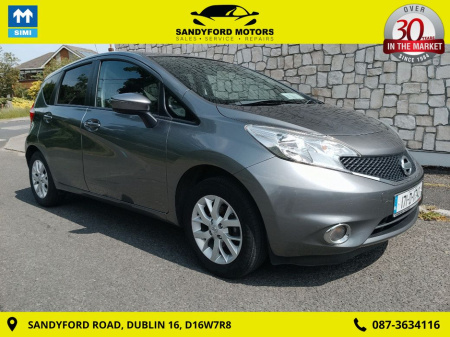 2017 Nissan Note 1.2 PET SV E6 4DR €8,950