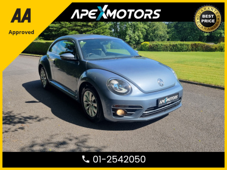 2016 Volkswagen Beetle FINANCE ARRANGED * 1.2 TSI HIGHLINE * NEW NCT JUN-27 * STAMPED SERVICE HISTORY * AA APPROVED * 101 SAFETY CHECKLIST * AUTOMATIC (DSG) * IMMACULATE * COLOUR REVERSE CAMERA * TOP-SPEC HATCH * LOW LOW KM €13,949