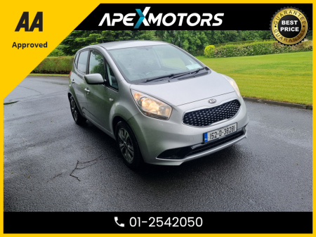 2015 Kia Venga FINANCE ARRANGED * 1.4 ISG SR7 89BHP 5DR * NEW NCT MAY-27 * 10-STAMPS SERVICE HISTORY * AA APPROVED * 101 SAFETY CHECKLIST * IMMACULATE * TOP-SPEC 5DR HATCH * LOW LOW MILES * CRUISE CONTROl 01-2542050 €7,449
