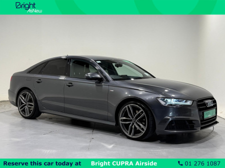 2018 Audi A6 2.0 TDI S LINE ULTRA 190PS 4DR AUTO BLACK EDITION 40 A