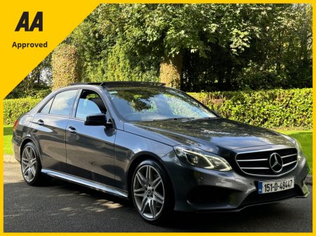 2015 Mercedes-Benz E Class E220 AMG NIGHT ED PREMIUM 4 4DR AUTO
