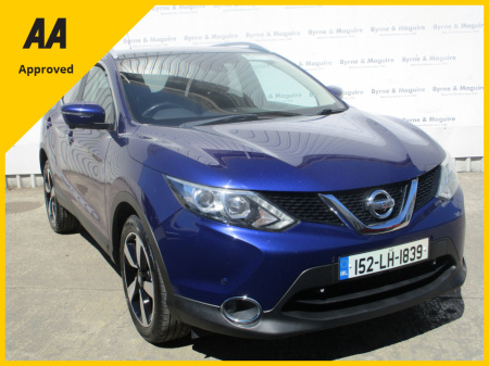 2015 Nissan Qashqai 1.5 DCI HIGH SPEC  WITH PAN ROOF  PARKING SENSORS /CAMERA COMES FULLY SERVICED WITH NEW CLUTCH KIT AND TIMING BELT KIT REPLACED