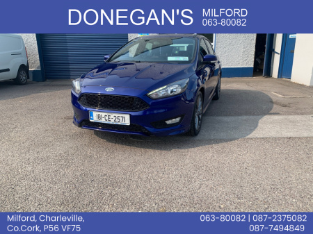 2018 Ford Focus 1.5 TDCI ST-LINE 120PS 5 5DR