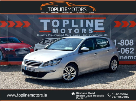 2016 Peugeot 308 ==1.6 BLUE HDI//NEW NCT//AUTO//NICE CAR== €8,950