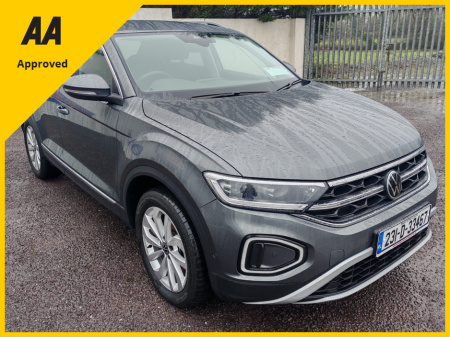 2023 Volkswagen T-Roc STYLE 1.0 TSI MANUAL 6SPEED FWD 110HP 5DR