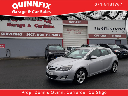 2012 Opel Astra SRI 1.7 CDTI 110PS 5DR