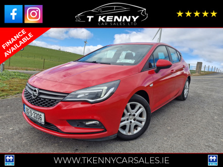 2018 Opel Astra 1.4 I 100PS €54 Per week