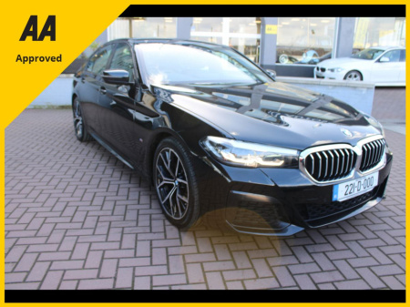 2022 BMW 5 Series 2.0D M-SPORT 4DR SALOON AUTOMATIC // STUNNING CAR FINISHED IN BLACK // BUY WITH CONFIDENCE AA AND SIMI APPROVED DEALER 2025 // ALL TRADE INS WELCOME // FINANCE ARRANGED TO SUIT ALL //