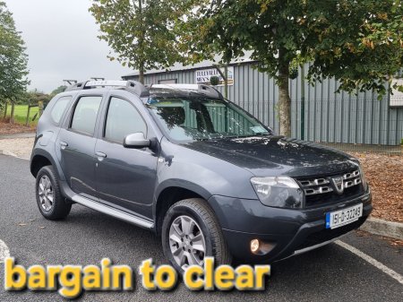 2015 Dacia Duster 2015 DACIA DUSTER  diesel ??  bargain  €4,555