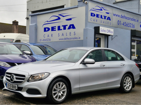 2017 Mercedes-Benz C Class SE 2.0 PETROL MANUAL NCT 02/27 FINANCE AVAILABLE @ €63 PER WEEK FULL LEATHER/ MERCEDES COMMAND/ REVERSE CAMERA/ BLUETOOTH/ HISTORY CHECKED €13,950