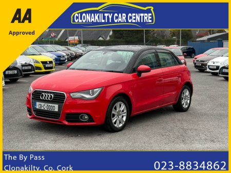 2013 Audi A1 Sportback Low Mileage Audi A1 SportBack 1.4Tfsi Auto €12,950