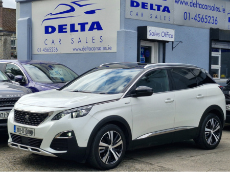 2018 Peugeot 3008 GT LINE 1.6 BLUE HDI 130BHP AUTOMATIC NCT 06/27 FINANCE AVAILABLE @ €76 PER WEEK REVERSE CAMERA/ HALF LEATHER SEATS/ TOUCH SCREEN MEDIA/ ANDROID AUTO/ APPLE CAR PLAY/ HISTORY CHECKED