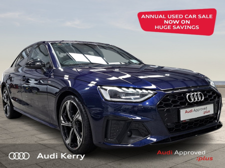 2022 Audi A4 2.0 35TDI 163BHP S-LINE AUTOMATIC BLACK EDITION WITH VIRTUAL COCKPIT & AMBIENT LIGHTING