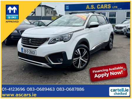 2020 Peugeot 5008 ALLURE 1.2 ** HIGH SPEC IRISH CAR ** REVERSE CAMERA ** APPLE CAR PLAY / ANDROID AUTO **2 KEYS ** SUPERB EXAMPLE **
