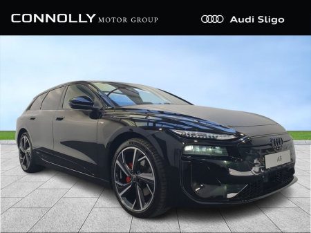 2025 Audi A6 Avant e-tron S line + Tech Plus Pack - 539km - WLTP Electrical range (combined) 539km - 210,00 kW - Price includes 4 year service plan - €86,950