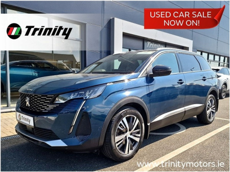 2023 Peugeot 5008 FULL DEALER SERVICE HISTORY * ONE OWNER * 1.5L BLUEHDI * 130BHP * ALLURE * AUTO * TRINITY MOTORS * €39,945