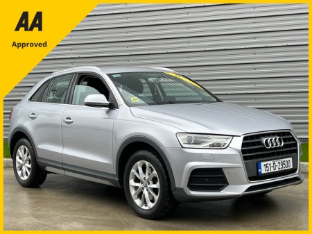 2015 Audi Q3 2.0 TDI 120BHP SE *TIMING BELT KIT REPLACED*NEW NCT 11/26* €13,945