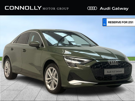 2025 Audi A3 €459 p/m PCP 2.0TDI SE AUTO 150BHP