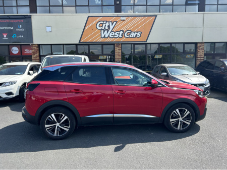 2018 Peugeot 3008 AUTOMATIC/////TINY MLS  WITH NCT AND TAX TILL 2026///1 IRISH OWNER FROM NEW WITH FULL PEUGEOT SERVICE HISTORY///BEAUTIFULL CAR
