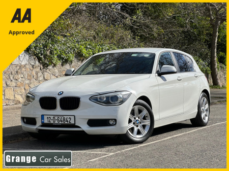 2012 BMW 1 Series 116i SE Auto Petrol 5dr Hatchback | AA approved | Nov 25 nct | Oct 25 tax | 2 keys | Sold serviced, valeted and history checked with warranty provided.
