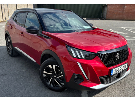 2021 Peugeot 2008 1.2 GT PTECH 130BHP AUTOMATIC €22,900
