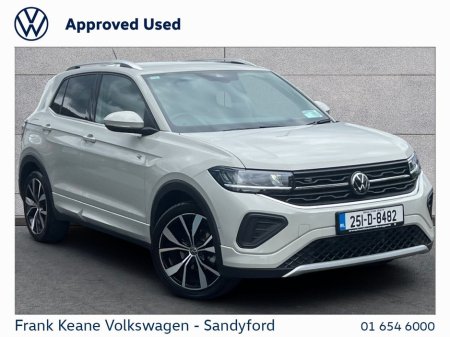 2025 Volkswagen T-Cross *R-Line* 1.0 TSI 115HP Manual @Frank Keane Volkswagne South Dublin