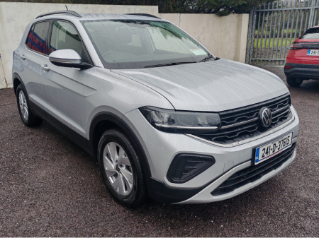 2024 Volkswagen T-Cross LIFE 1.0 TSI MANUAL 5SPEED 95BHP €26,800