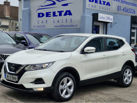 2018 Nissan Qashqai ACENTA 1.5 DCI 110BHP NCT 05/27 FINANCE AVAILABLE @ €63 PER WEEK 2 KEYS/ BLUETOOTH/ CRUISE CONTROL/ USB/ AUX/ ELECTRONIC HANDBRAKE/ HISTORY CHECKED