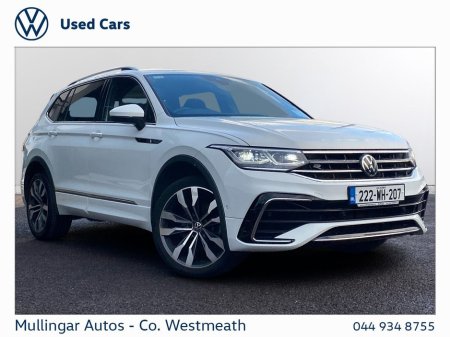 2022 Volkswagen Tiguan Allspace 2.0TDI 150HP R-Line DSG €45,950