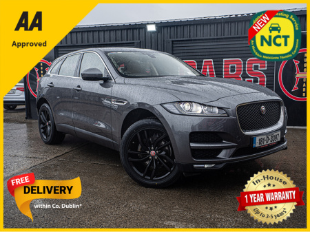 2018 Jaguar F-Pace 2018 F-Pace PRESTIGE 2.0d Auto/FSH/1yr warranty €24,888