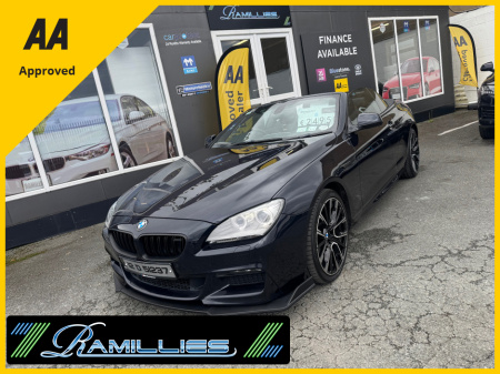 2012 BMW 6 Series D  M SPORT 2DR AUTO..CONVERTIBLE..LOW MILEAGE..NEW NCT €21,950