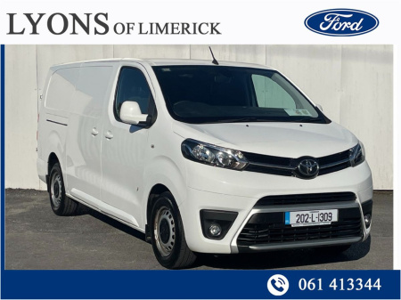 2020 Toyota Proace PROACE 2.0 ., LWB 2DR -Price Quoted does not include VAT