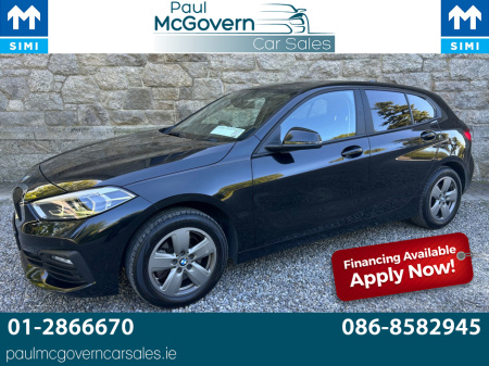 2021 BMW 1 Series 116D SE 1SBC  AUTOMATIC**//**€190 ROAD TAX**//**WARRANTY**//**TRADE IN ACCEPTED**//**METALLIC BLACK**//**FINANCE ARRANGED! €21,999