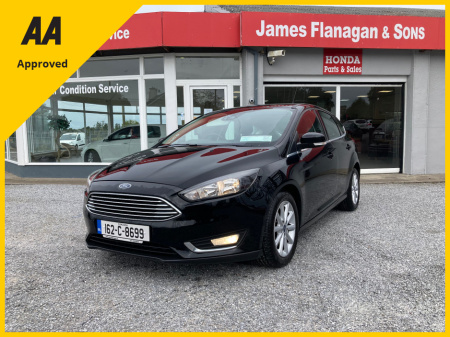 2016 Ford Focus 1.5 TDCI TITANIUM 120PS 6SPEED 5DR €12,995