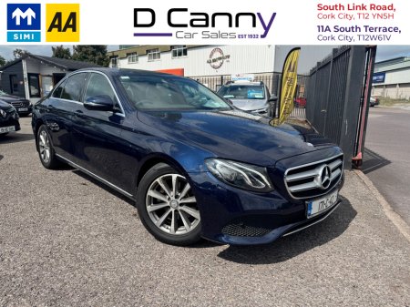 2017 Mercedes-Benz E Class 200 D AVANTGARDE 4DR 200D AUTO