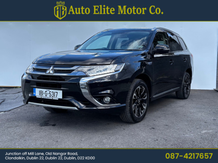 2018 Mitsubishi Outlander 2.0 JURO PHEV 4WD 20 200BHP 5DR A